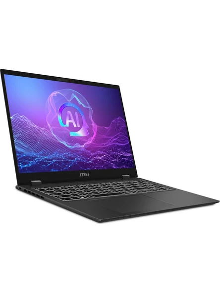 MSI PRESTIGEPRO 16 AI B2HVEG-252TR Ultra 7 255H 32GB 1TB SSD 6GB RTX4050 16 UHD+ W11 Notebook - Resim 5