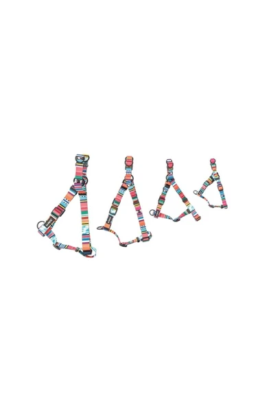 M-PETS Urban Style Jazz Strıpes Göğüs Tasması (L) - 3
