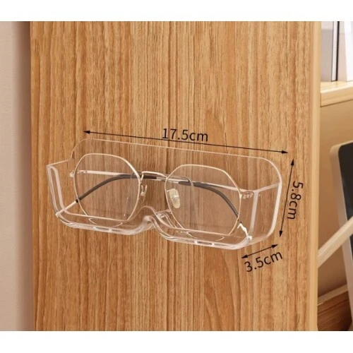 Kendinden Yapışkanlı Şeffaf Gözlük Standı - Resim 4
