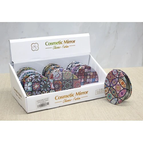 Taşlı El Aynası Oval İnce Model 1 ürün görseli