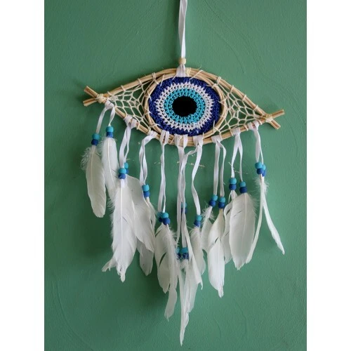 Rüya Kapanı Dream Catcher Göz Tasarımı Model 1 ürün görseli