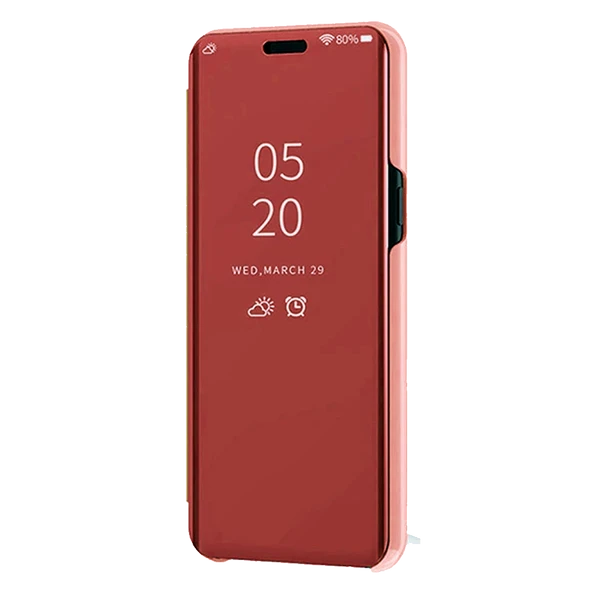 Xiaomi Redmi Note 9 Aynalı Kapaklı Lüx Kılıf - Resim 7