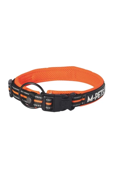 M-PETS Hiking Reflektörlü Soft Boyun Tasması Orange (S) - 3