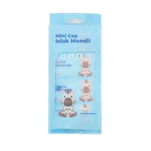 Mini Cep Islak Mendili - Resim 5
