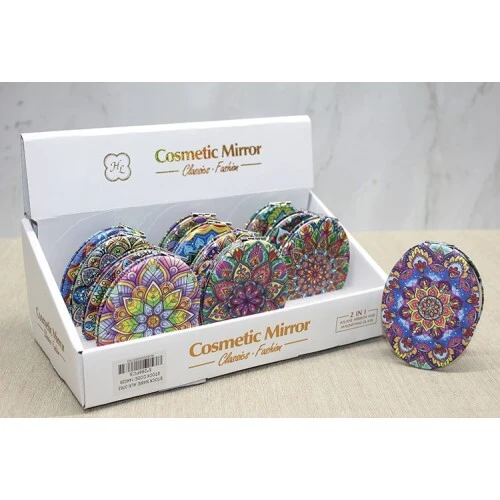 Taşlı El Aynası Oval İnce Model 3 ürün görseli