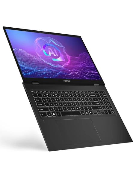 MSI PRESTIGEPRO 16 AI B2HVEG-252TR Ultra 7 255H 32GB 1TB SSD 6GB RTX4050 16 UHD+ W11 Notebook - Resim 7