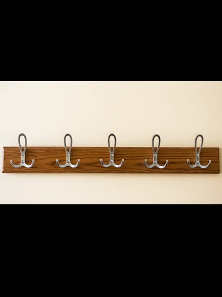 Metal Okyanus Krom Portmanto Askısı Duvar Tipi – 4’lü - Resim 4