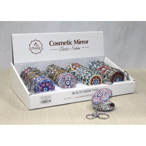 Taşlı El Aynası Anahtarlık Model 2 ürün görseli