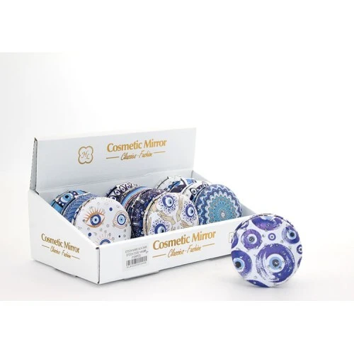 Taşlı İstanbul Tasarımı El Aynası Kalın Model 3 ürün görseli