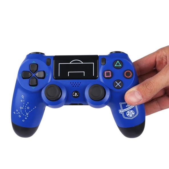DualShock 4 V2 – Blue Shapes Edition ZCT2 Kablosuz PS4 Oyun Kolu - 2