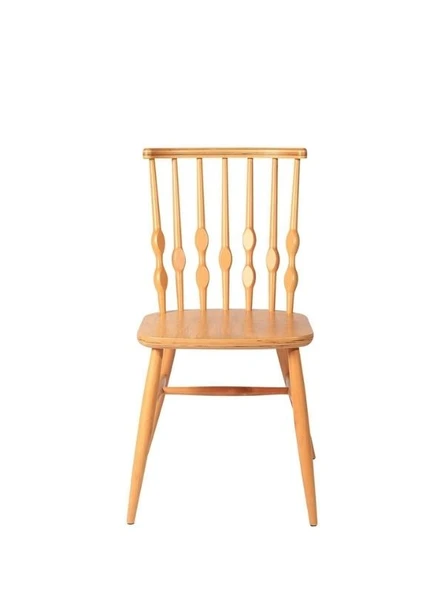 Natura Retro Ahşap Ceviz Sandalye - Resim 8