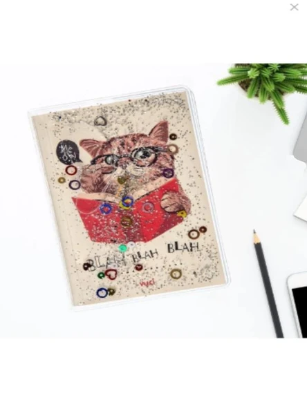 VUKI SULU KAPAKLI MINI DEFTER KEDI VK-0108-06