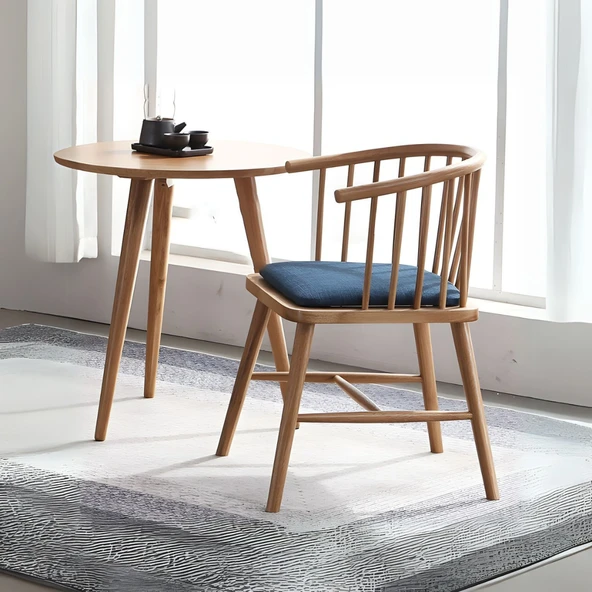 Omurga Pro Döşemeli Ahşap Sandalye - Resim 9