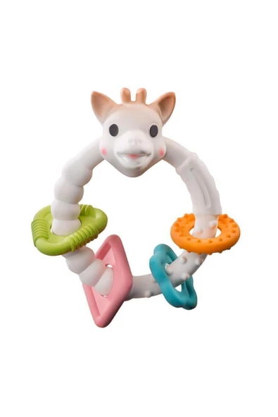 Sophie la Girafe so pure coloring renkli halka dişlik ürün görseli