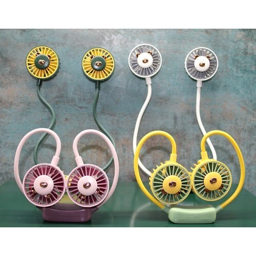 Kuromi Şarjlı Boyun Fanı Vantilatör 2 Kademeli ürün görseli