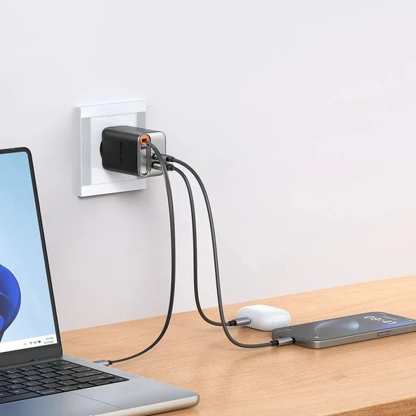 Mcdodo CH-4100 67W Gan Typec Kablolu Hızlı Şarj Adaptörü - 2