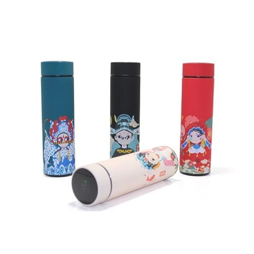 Dijital Göstergeli Paslanmaz Çelik Termos ürün görseli