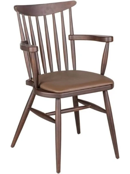 Cotswold Ahşap Kolçaklı Sandalye - Resim 2