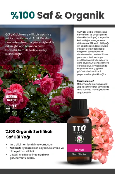 TTO Thermal Gül Yağı 10 ml - 2