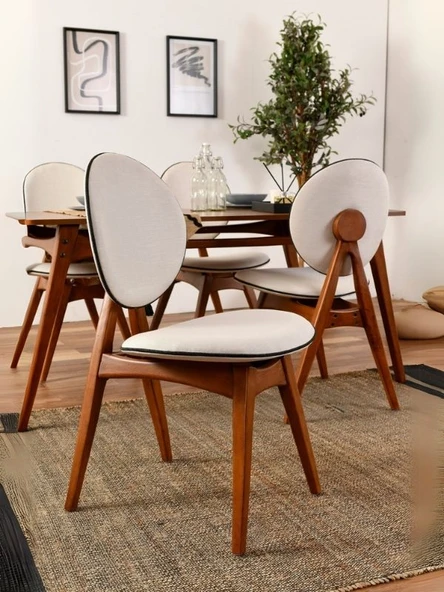 Orion İskandinav Ahşap Sandalye ürün görseli