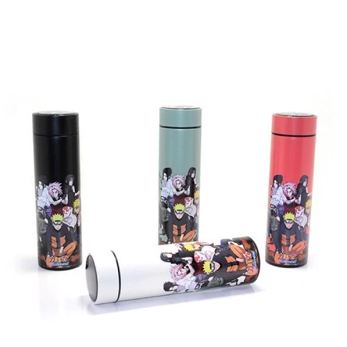 Anime Baskılı Dijital Göstergeli Termos 500 ml Model 2 ürün görseli