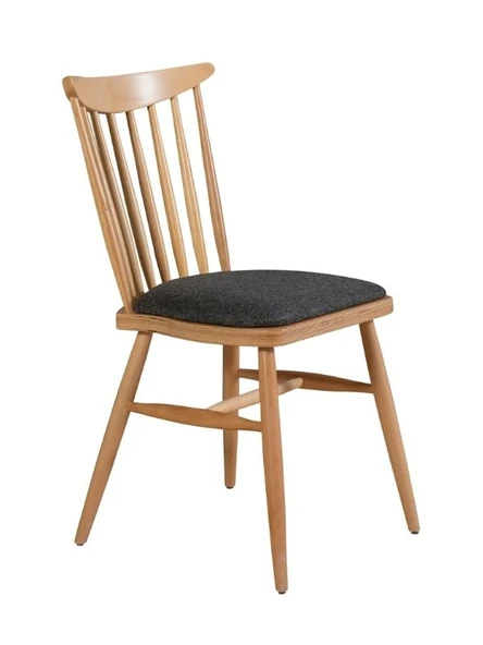Ashbourne Ahşap Yemek Sandalyesi - Resim 5