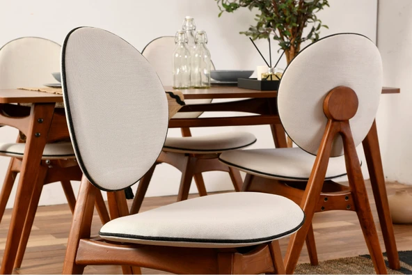 Orion İskandinav Ahşap Sandalye - Resim 4