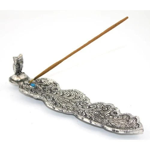 Metal Kayık Baykuş Tasarımı Tütsülük Model 2 ürün görseli