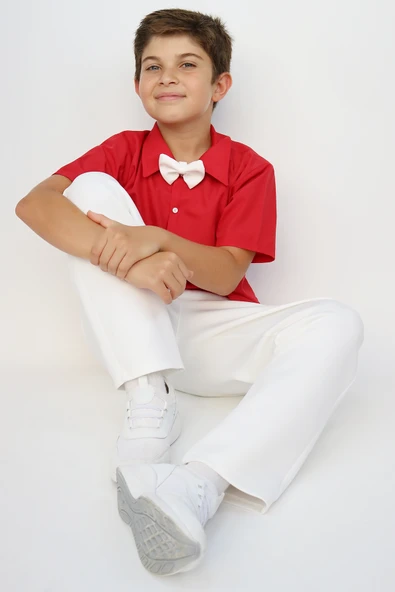 Erkek Çocuk Santino Papyonlu Alt Üst Takım 23 Nisan 29 Ekim 10 Kasım 19 Mayıs Gösteri Kıyafeti - Resim 5