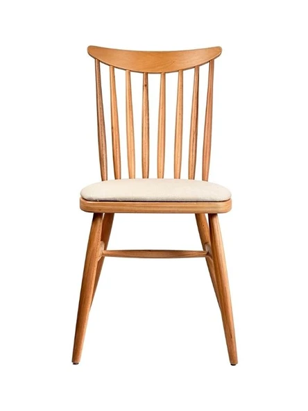 Ashbourne Ahşap Yemek Sandalyesi - Resim 3