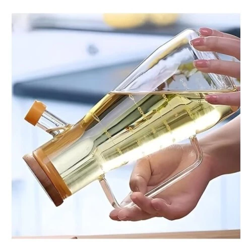 Borosilikat Cam 900 ml. Yağdanlık - Resim 2