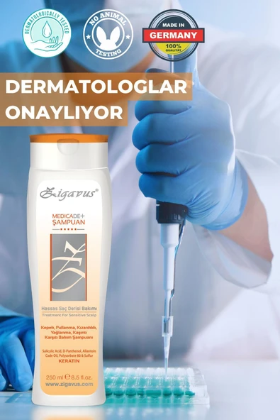 Zigavus Medicade Ardıç Katranlı Şampuan, Kepek, Dermatit, Pullanma, Kaşıntı, Karşıtı Şampuan - 6