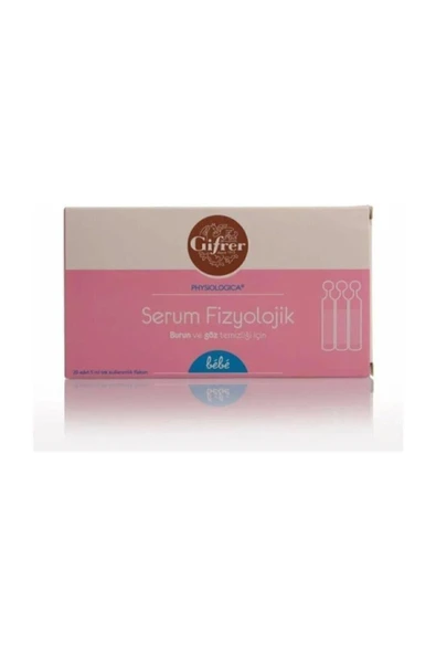 Gifrer Physiologica Serum Fizyolojik 5 Ml X 20 Flakon - 1