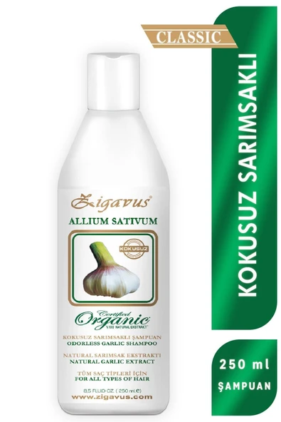 Zigavus Sarımsaklı Şampuan 250 ml 8699349139964 - 1