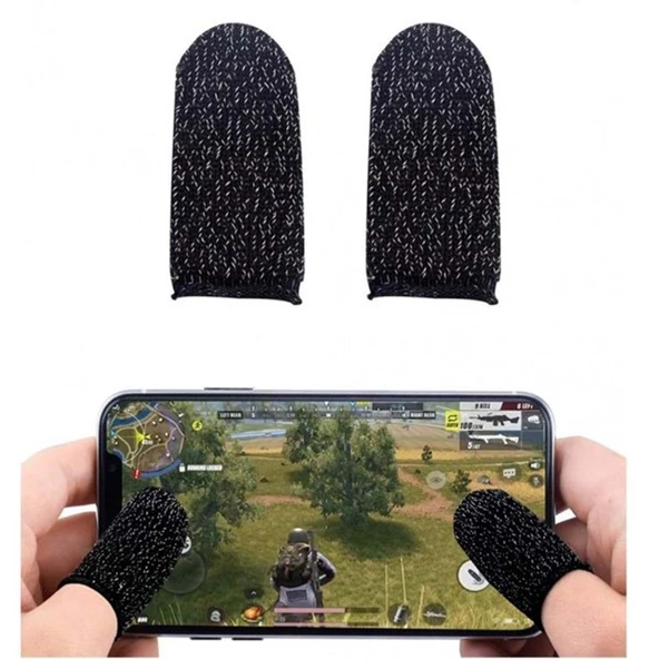 Pugb 1 Çift Pubg Ve Diğer Oyunlar İçin Hızlı Tetik Oyun Parmak Eldiven 100 ADET - 2