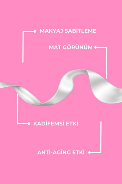 Zigavus Isolde Makyaj Bazı - Mucizevi Etki ve Mat Görünüm  8699349138929 .. - Resim 4