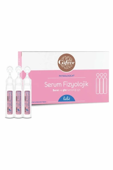 Gifrer 20 FLAKON SERUM FİZYOLOJİK BURUN DAMLA - 1