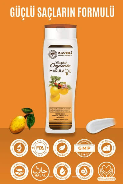 Zavoli Marula Oil Şampuan 8699349139209 - 4