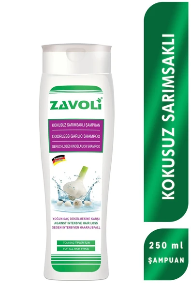 Zavoli Sarımsaklı 5 Ferment Mineral Içeren Saç Dökülmesine Karşı Şampuan 250 ml - 2