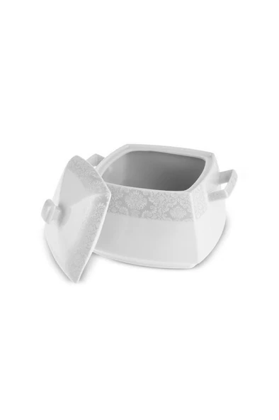 Square Bone Bridal 60 Parça 12 Kişilik Yemek Takımı - 6