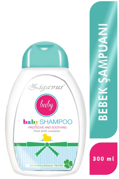 Zigavus Isolde Bebek Saç Ve Vücut Şampuanı- Konak Önleyici 300ml - 1