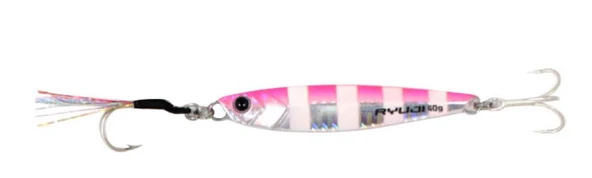 RYUJI JIG KING 60GR PINK ZEBRA GLOW ürün görseli 1