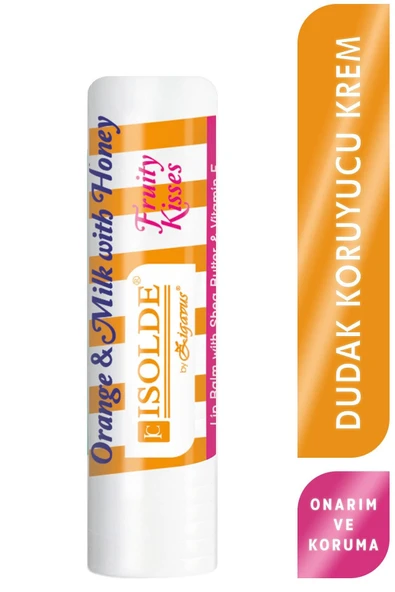 Zigavus Isolde Dudak Koruyucu Krem - Lipstick- Shea Butter, Ballı Süt ve Portakal Özlü Onarıcı 8699349138721
