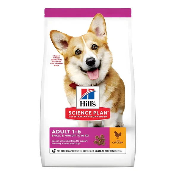 Hills Tavuklu Küçük Irk Yetişkin Köpek Maması 6Kg ürün görseli