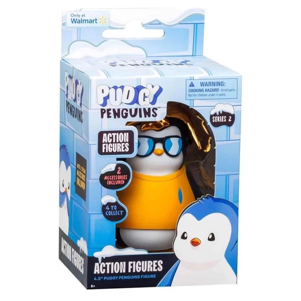 CEYLAN ADAM   Pudgy Penguins Aksiyon Figürü Tekli Paket S2 - Resim 5