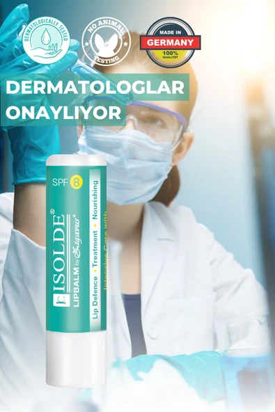 Zigavus Isolde Dudak Koruyucu Krem - Lipstick- Jojoba, Calendula ve Aloe Veralı - Spf8  8699349138219 - 4
