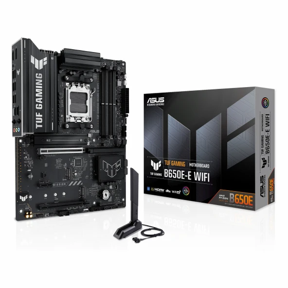 Asus TUF Gaming B650E-E WiFi DDR5 (8000MHz)OC M.2 HDMI/DP/USB-C PCIe 5.0 AM5 ATX Anakart ürün görseli 1
