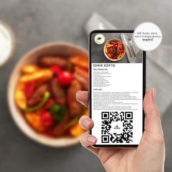 Karaca Air Pro Cook XL 2 in 1 Konuşan Airfryer Walnut Brown - Resim 5