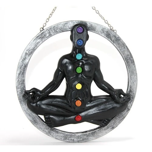 Polyester Duvara Asmalı 7 Chakra Pano ürün görseli