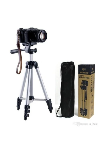 Profesyonel 3110 Telefon Ve Kamera Tutucu Tiripot 102 Cm - Resim 4